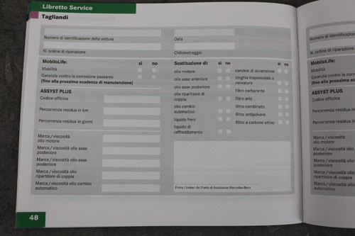 Mercedes Benz Libretto Service "07-2005" Senza voci - Classe E - CLS - Bild 3 von 10