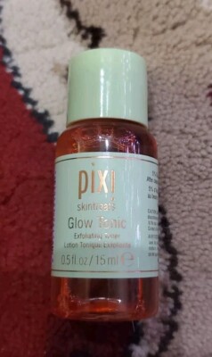 1 Pixi Glow Tonic Exfoliating Toner ~ Travel Size 0.5 Fl Oz
