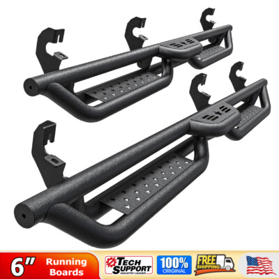 6'' Running Boards for 2015-2026 Chevy Colorado Canyon Crew Cab Bars Side Steps