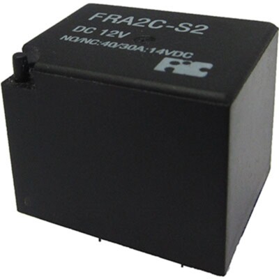 KFZ-Hochstrom-Relais 12VDC 1x Wechsler 12V/30A waschdicht IP67 FIC FRA2C-2-DC12V