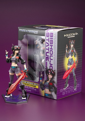 AUTÉNTICA ESTATUA SDCC TRANSFORMERS NEMESIS PRIME BISHOUJO - Imagen 8 de 8