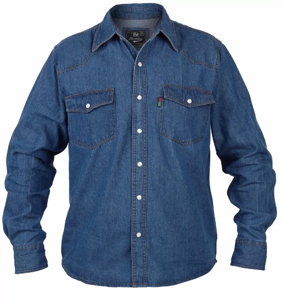 Ultimate Western Denim Shirt - Dark Wash