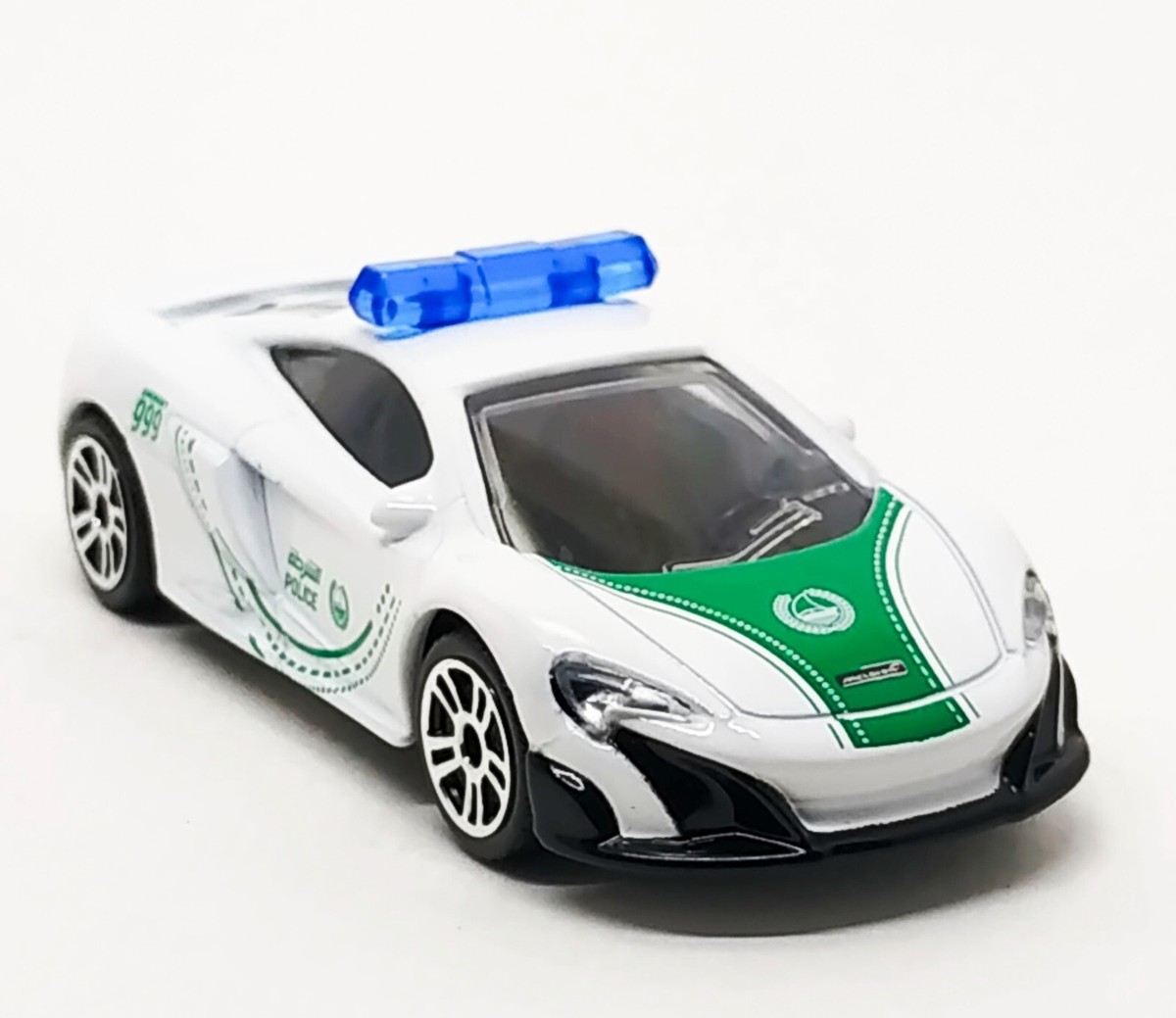 Majorette McLaren 675LT - Dubai Police (new) -White - 1:60 (3