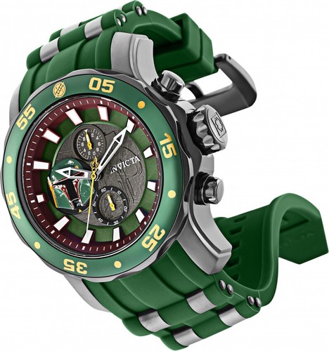 Invicta Star Wars Boba Fett Chronograph Quartz Men's Watch - 32527 - Picture 2 of 6