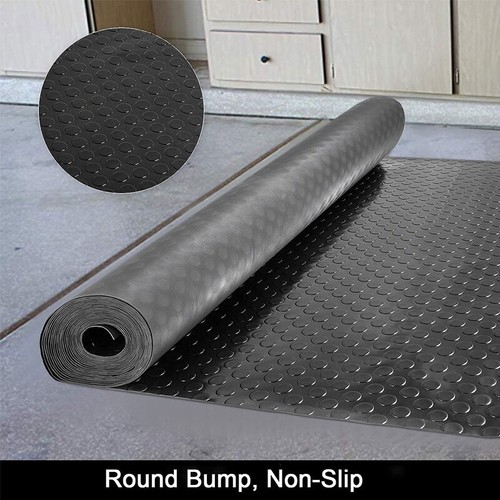 Rubber Flooring Garage Sheeting Matting Rolls 1/2/3/4M and 1M Wide X
