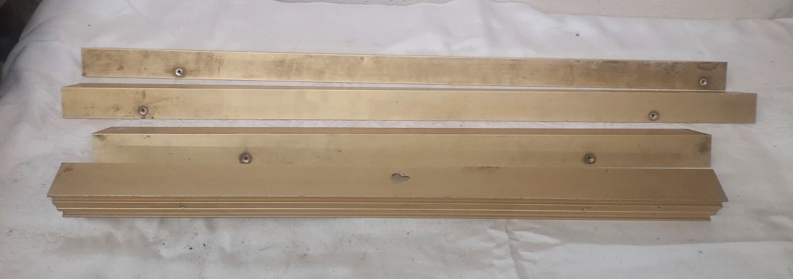 BIG CHOICE Arcade Crane Machine Set of 4 Top METAL TRIM Pieces