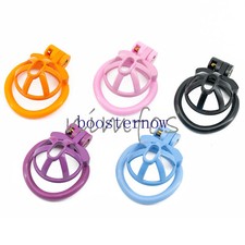 Cobra Chastity Cage Mini CB Lock with 4 Rings Sissy Chasity Belt Devices