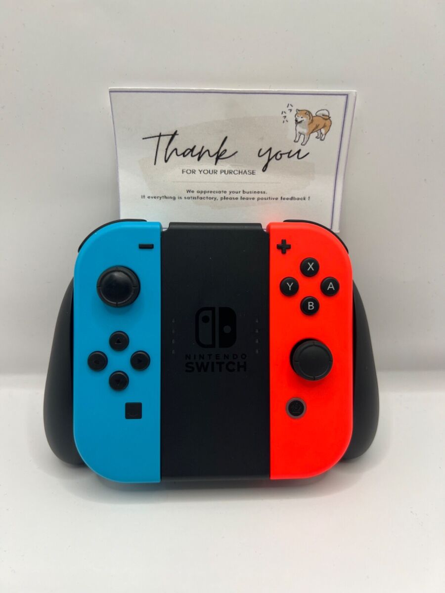 Nintendo Switch Red Blue Console HAC-001 w/ Joy Con + Dock + Nintendo Switch Red Blue Console HAC-001 w/ Joy Con + Dock +