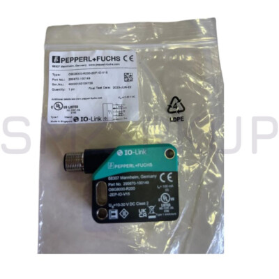 New In Box PEPPERL+FUCHS OBT650-R200-2EP-IO-V1 Photoelectric Sensor