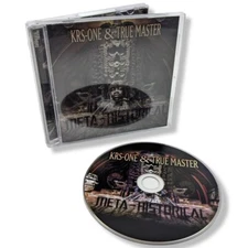 KRS-One and True Master - Meta-Historical (CD, 2010) Fat Beats - FB5135 RARE