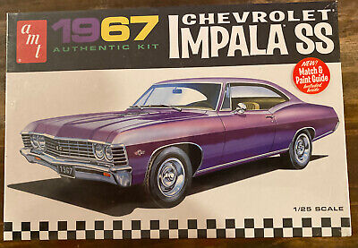 AMT 1967 Chevy Impala SS 1/25 scale plastic model car kit new 981