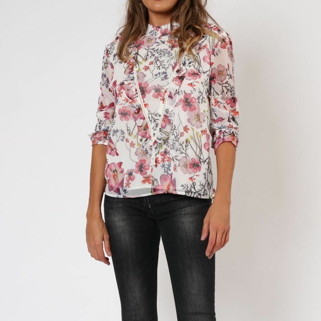 Ethereal Floral Lange Sleeve Blouse Ethereal Floral Lange Sleeve Blouse