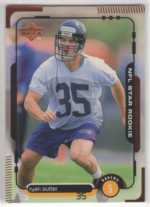 1998 Upper Deck Bronze #40 Ryan Sutter /100 - NM-MT