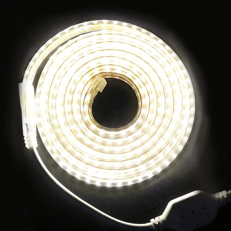 GQL 4m LED Strip AC 220V 240V IP65 Waterproof 3014 SMD 120LEDs/m Commercial Rope - Image 3 of 4