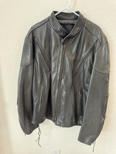 Vintage Leather Moto Jacket