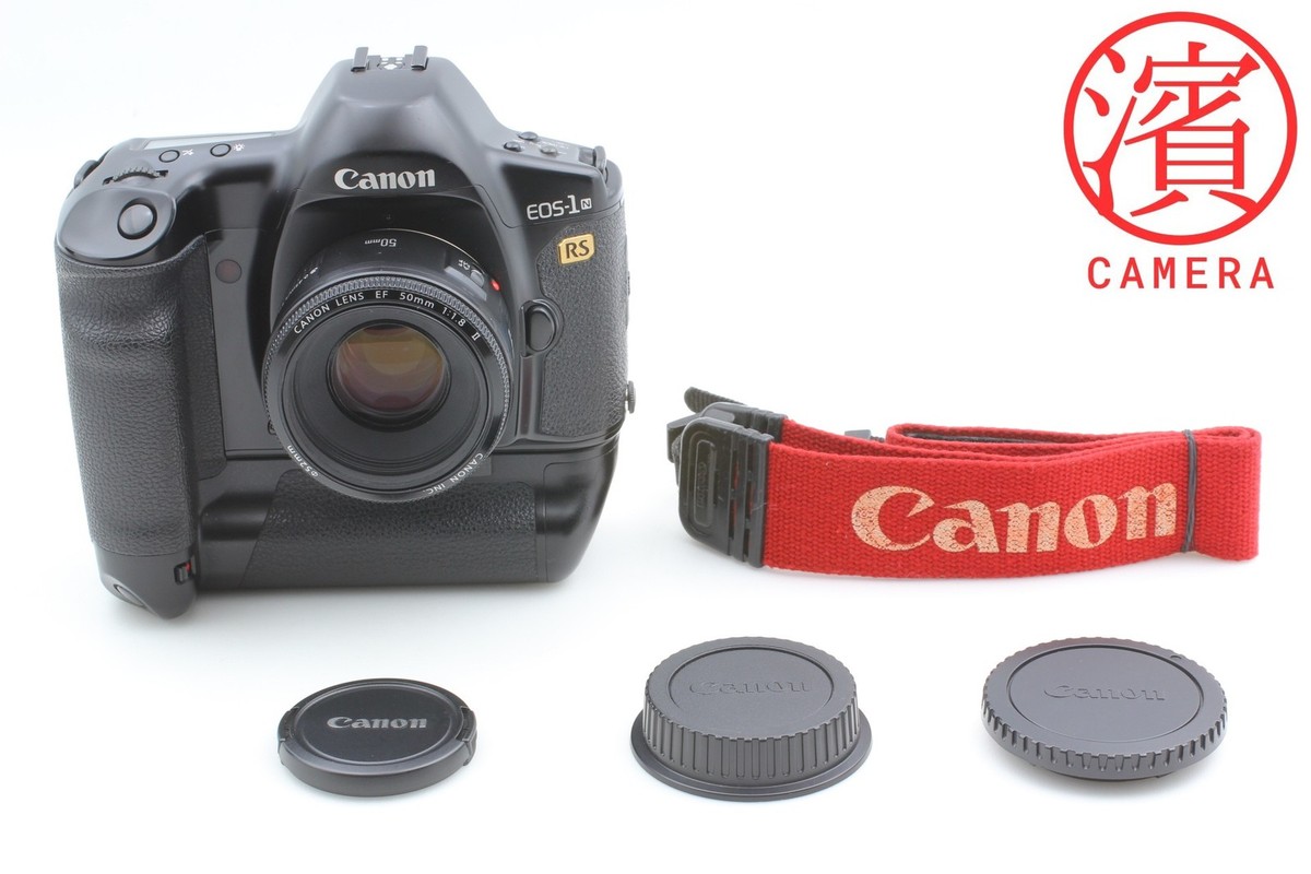 MINT] Canon EOS-1N RS SLR Film Camera Body + EF 50mm F1.8 II