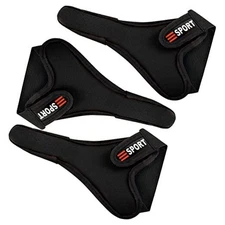 Single-Finger Gloves, 3 Pack Anti-Slip Fishing Glove, Index Finger Black