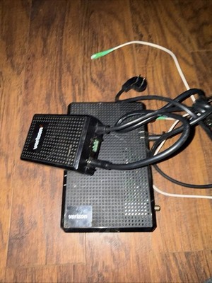 VERIZON FIOS ONT Optical Network Modem 3FE52343AFAD w/Power Adapter ADP-25DR A