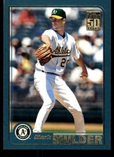 Mark Mulder 2001 Topps #321 Athletics MLB READ FREE SHIPPING AutographDen