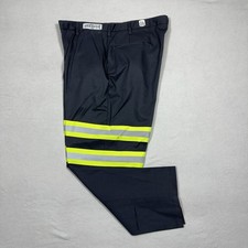 Cintas Uniform Comfort Flex High Visibility Safety Work Pants Men 42x30 Gray NEW