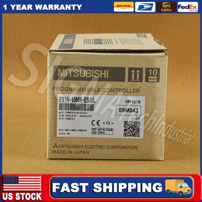 1PC New Mitsubishi FX1N-60MR-ES/UL PLC FX1N60MRES/UL Expedited Shipping