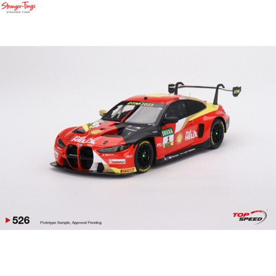 TOP SPEED 526 - 1/18 BMW M4 GT3 NO.1 SCHUBERT MOTORSPORT 2023 DTM TOP SPEED 526