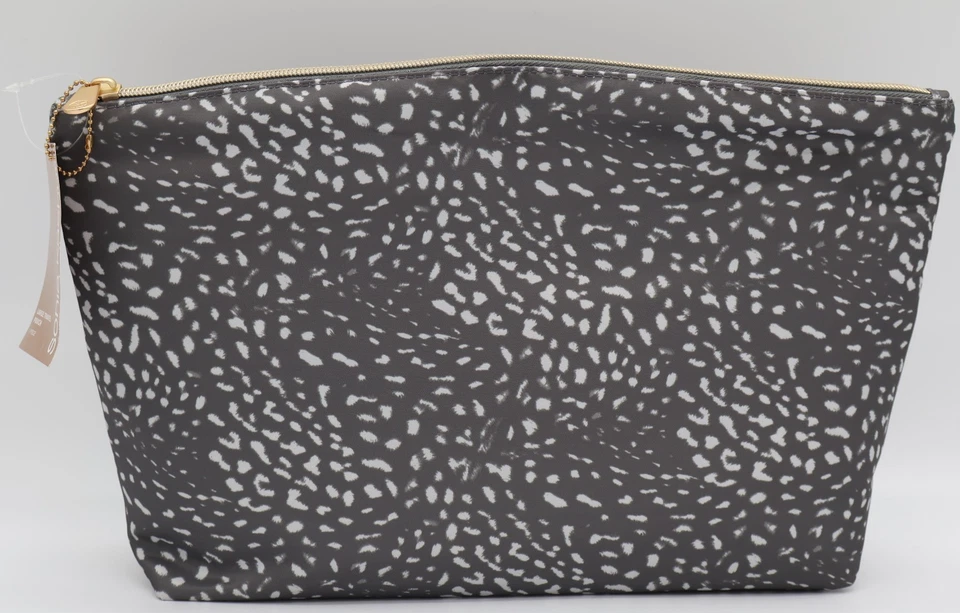 Bolsa de viaje grande Sonia Kashuk punto blanco nueva con etiquetas Foto 3 de 4