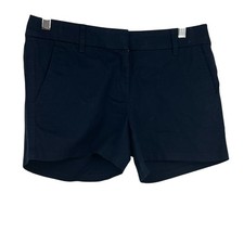 J. BY J.CREW Womens Navy Blue 3.5 Inch Chino Shorts Size 2 H5616 NEW