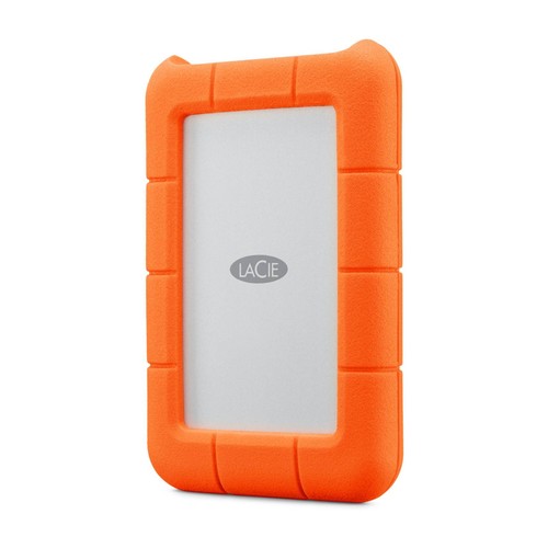 LaCie Rugged Mini 1TB External Hard Drive USB-C Orange - Afbeelding 2 van 5