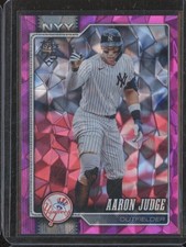 2026 Topps Series One AARON JUDGE #1 Pink Diamante Foil New York Yankees MTN1