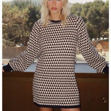 NWT Show Me Your Mumu Marion Sweater Dress Sz. L