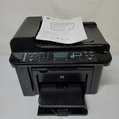 HP LaserJet 1536dnf MFP Black White Printer 13K Pages SEE INFO W/Toner Duplex