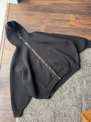 Rick Owens Corcodians Gimp Hoodie | Schwarz | Größe 52 / Large | Runaway UVP 4355 $