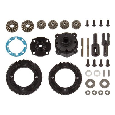 Team Associated RC10B74 Differential Set Center ASC92144 Gears  Differentials
