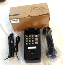 Trimline Telephone Model CT-176 Black Complete Open Box NEW