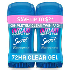 Outlast Antiperspirant Deodorant For Women 72Hr Sweat & Odor Protection PH 2Pack
