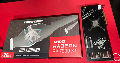 PowerColor Hellhound AMD Radeon RX 7900 XT 20GB GDDR6 LED Graphics Card