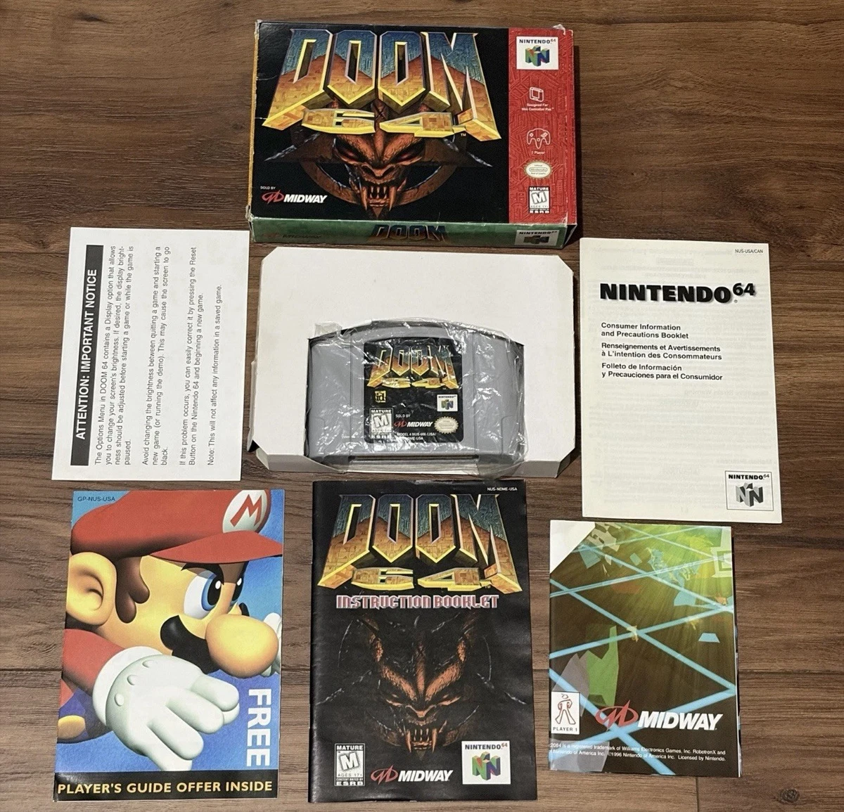 Nintendo 64 Doom Video Games for sale | eBay