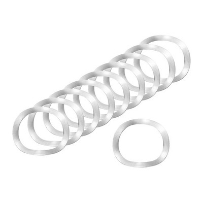 20Pcs 0.98''x0.75''x0.01'' (ODxIDxT) 304 Stainless Steel Wave Spring Washer