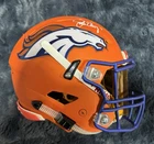 John Elway Denver Broncos Autographed Football Helmet Beckett Authenticated