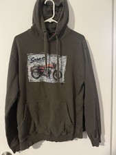 Snap On Tools Men's Pullover Hoodie Sweatshirt Size M Motorcycle
