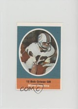 1972 Sunoco NFL Action Player Stamps Bob Griese HOF oh6