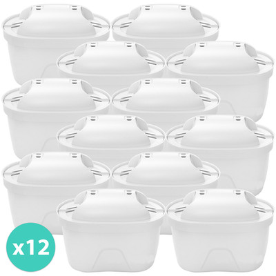 12x Filterkartuschen ersetzen BRITA Maxtra+ Britta, Wasserfilter Kartuschen