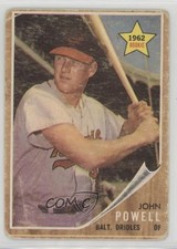 1962 Topps Boog Powell (Called John on Card) #99 Rookie RC 0v9. rookie card picture