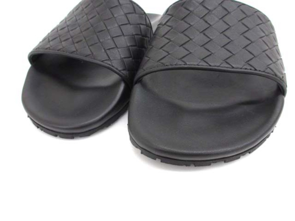 BOTTEGA VENETA Sandals Women's Size 34 Black Leather thumbnail 4