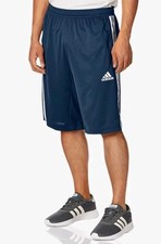 Adidas Men's Designed 2 Move 3-Stripes Zip Pocket Shorts H20840 2XL