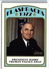 2021 Topps Heritage - Harry Truman #NF-HT News Flashbacks