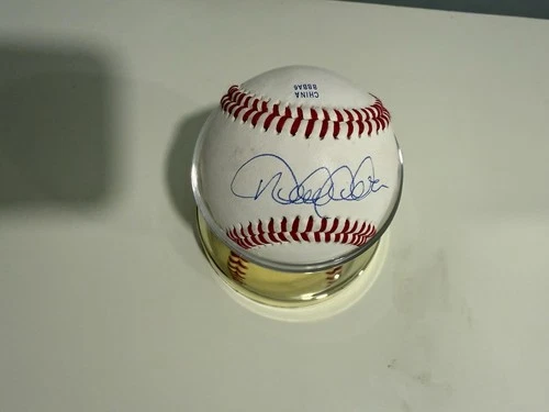 Derek Jeter Signed Baseball No Certificate Of Authenticity