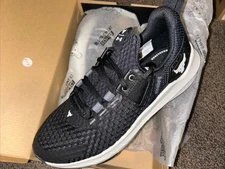 Under Armour Project Rock BSR 4 Black Grey Cross Training Shoes 3027344-001 8.5