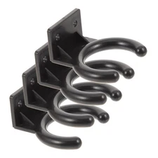 4pcs Microphone Holder Wall Mount Hanger Hook for Ktv Home Office Durable Mic...